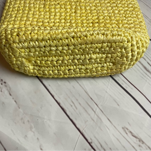 Vintage Shaggee Hollywood of California Straw Handbag - Picture 3 of 7